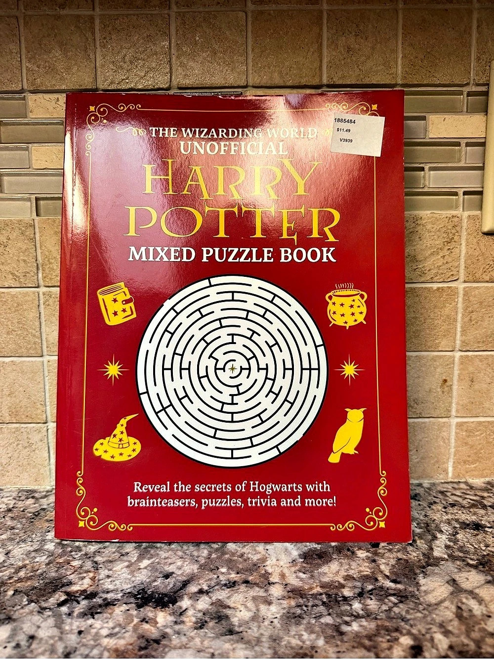 NWT MuggleNet Harry Potter Mixed Puzzle Book Puzzle Book